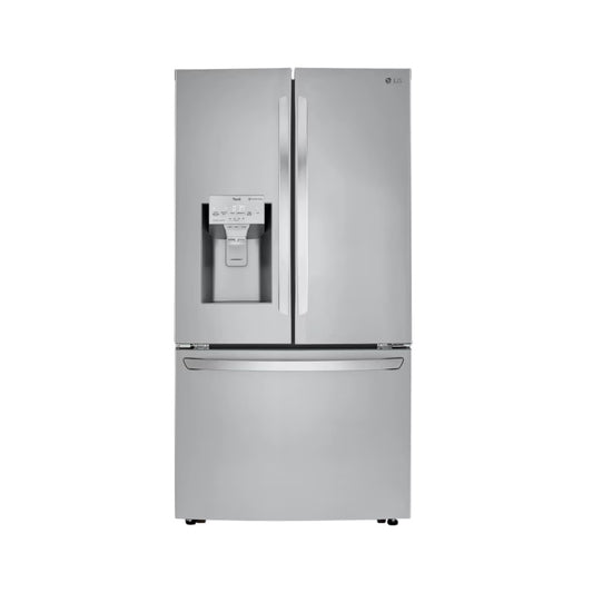 LG Refrigerator 24 cu. ft. Smart Counter-Depth Refrigerator with Dual Ice Maker and Craft Ice, Smart Cooling Plus System ( Stainless Steel ) "LRFXC2416S"