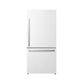 Hisense 17.2-cu ft Counter-depth Bottom-Freezer Refrigerator (White) ENERGY STAR "HRB171N6AWE"