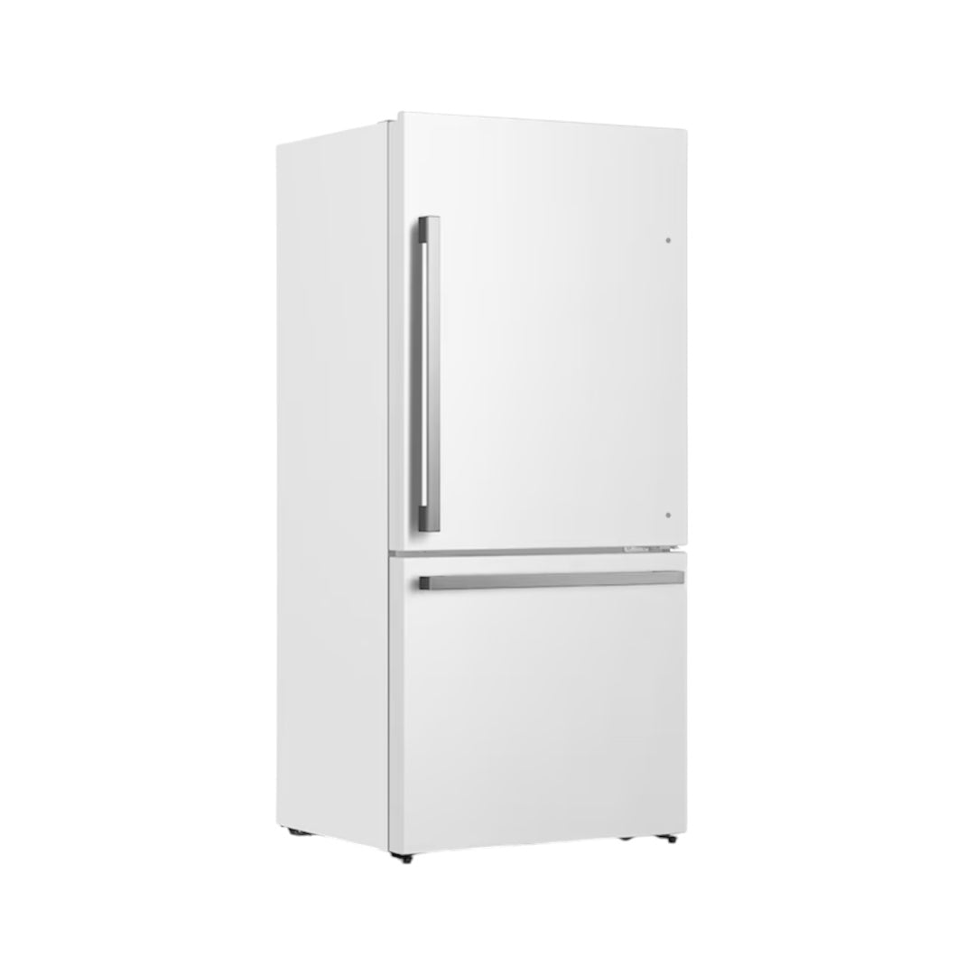 Hisense 17.2-cu ft Counter-depth Bottom-Freezer Refrigerator (White) ENERGY STAR "HRB171N6AWE"