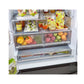 LG Craft Ice InstaView 29.7-cu ft Smart French Door Refrigerator with Dual Ice Maker, Water and Ice Dispenser and Door within Door (Fingerprint Resistant Steel) ENERGY STAR "LRFVS3006D"