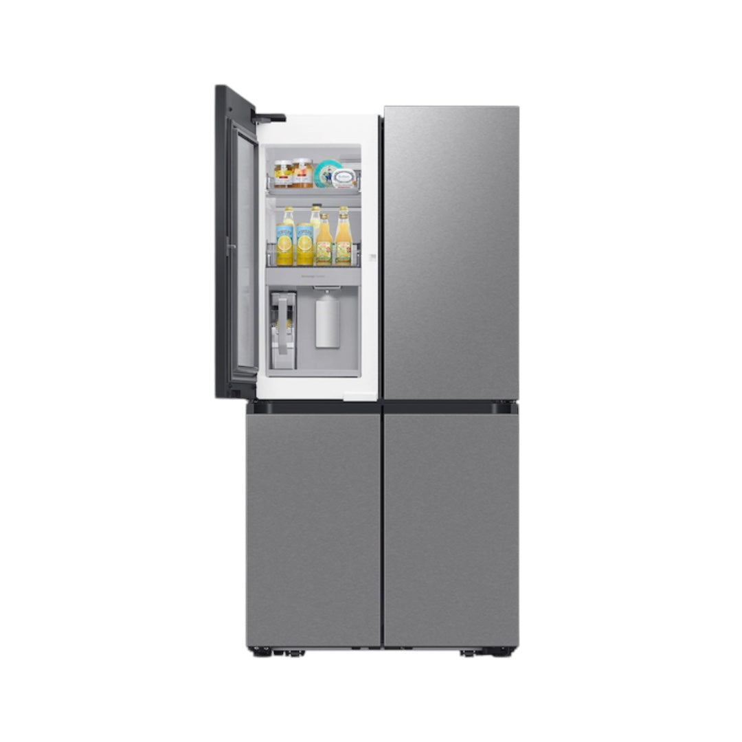 Samsung 29-cu ft 4-Door Smart French Door Refrigerator with Dual Ice Maker and Water Dispenser and Door within Door ( Stainless Steel ) "RF29A9671SR"