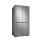 Samsung Counter Depth 4-Door Flex Smart Refrigerator with 22.8 cu. ft. Capacity, Beverage Center, Dual Ice Maker, FlexZone, FlexCrisper, Triple Cooling System, Wi-Fi Enabled (Fingerprint Resistant Stainless Steel) "RF23A9671SR"