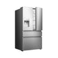 Hisense PureFlat 25.6-cu ft 4-Door Smart French Door Refrigerator with Ice Maker, Water and Ice Dispenser (Stainless Steel) ENERGY STAR "HRM260N6TSE"