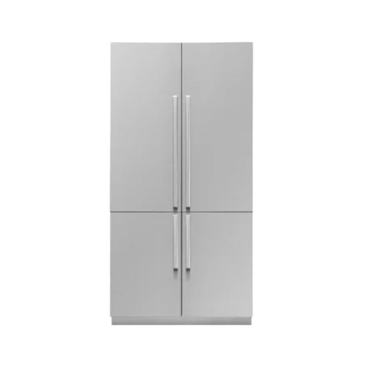 Dacor 42 Inch Built-In 4 Door French Door Refrigerator with 23.5 Cu. Ft. Total Capacity, Internal Water Dispenser, Ice Maker, Triple Cooling, FreshZone™ Plus Compartment, FreshZone™ Drawer, Sabbath Mode, and ENERGY STAR "DRF425300AP"