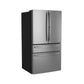 GE Profile Freestanding 4-Door Smart French Door Refrigerator with 28.7 cu. ft. Capacity, Dual-Dispense AutoFill Pitcher, 4 Glass Shelves, Gallon Bins, Adjustable Temperature Drawer, TwinChill Evaporators, and Auto Ice Maker "PGE29BYTFS"