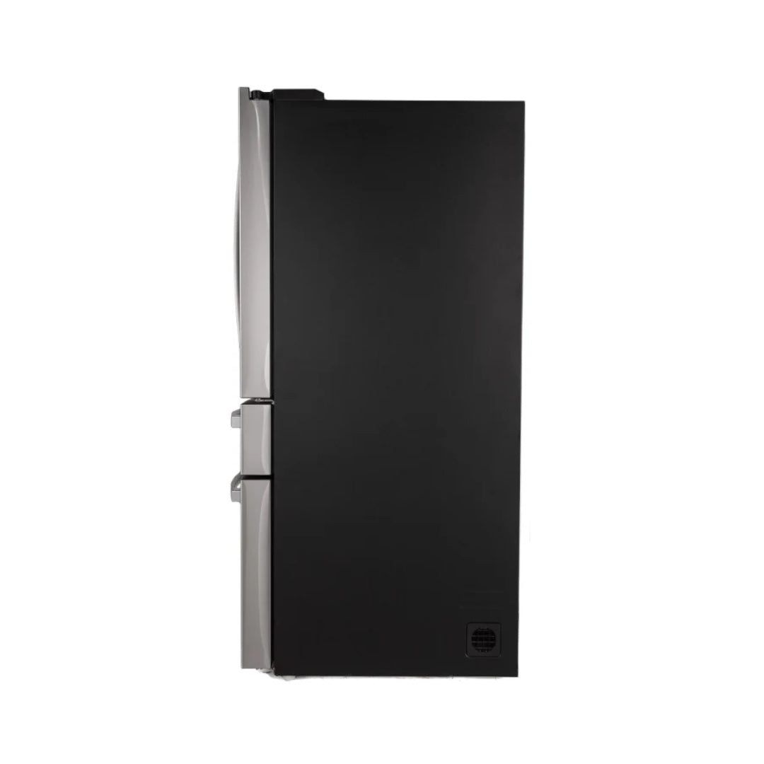 GE Profile Freestanding 4-Door Smart French Door Refrigerator with 28.7 cu. ft. Capacity, Dual-Dispense AutoFill Pitcher, 4 Glass Shelves, Gallon Bins, Adjustable Temperature Drawer, TwinChill Evaporators, and Auto Ice Maker "PGE29BYTFS"