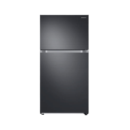 Samsung Top Freezer Refrigerator with 21.2 cu. ft. Total Capacity, Twin Cooling Plus™, FlexZone™, Slide & Reach Pantry, Reversible Door, Energy Star "RT21M6213SG"