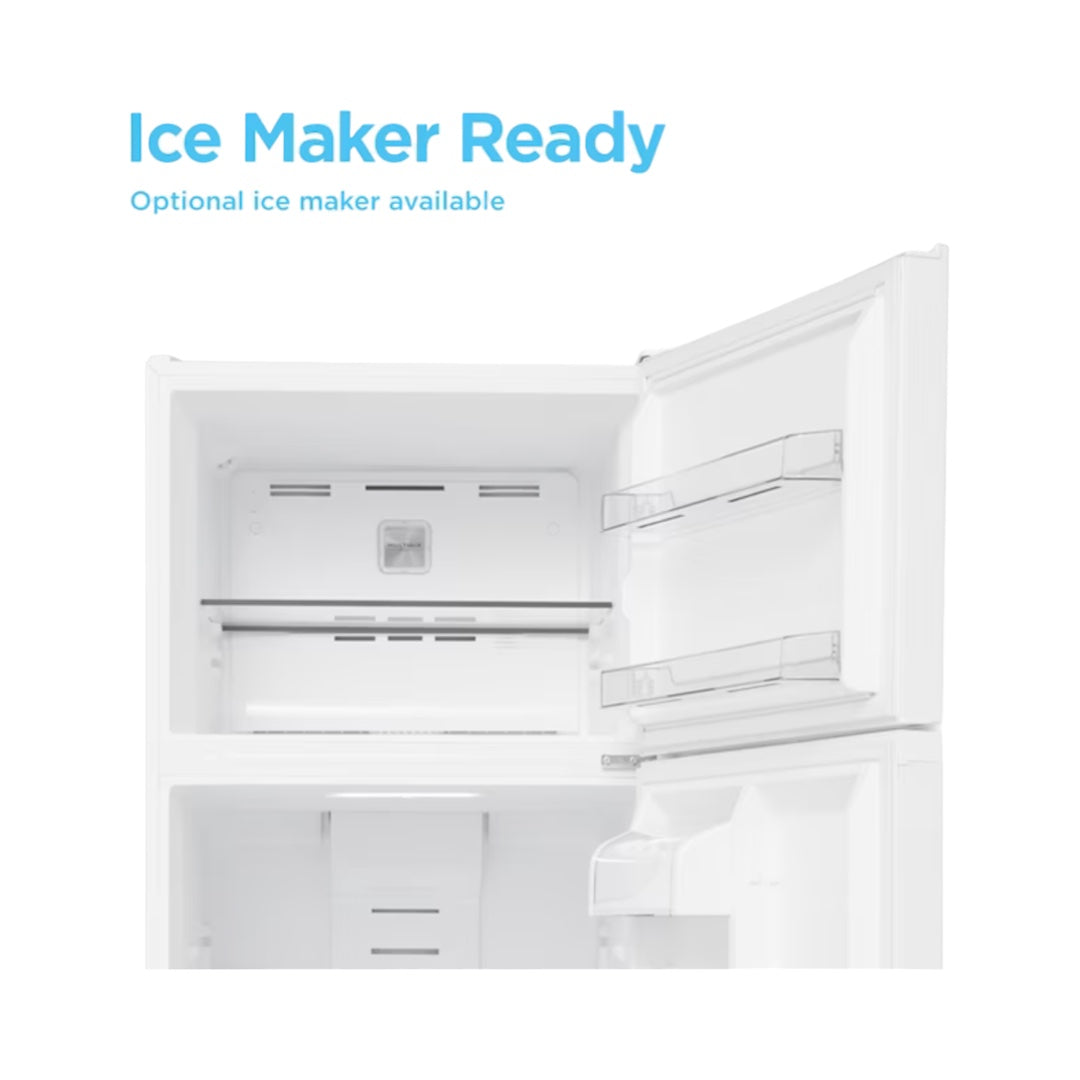 Midea 18.1-cu ft Top-Freezer Refrigerator (White) Garage Ready ENERGY STAR "MRT18D3BWW"