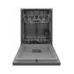 GE Dry Boost 24-in Front Control Built-In Dishwasher (Stainless Steel) ENERGY STAR, 59-dBA Standard Sound Level "GDF510PSRSS"