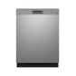 GE Dry Boost 24-in Front Control Built-In Dishwasher (Stainless Steel) ENERGY STAR, 52-dBA Standard Sound Level "GDF550PSRSS"